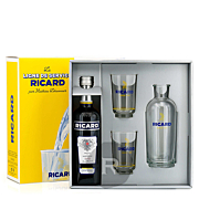 Ricard - Pastis - Coffret Lehanneur - 2 verres et Carafe - 70cl - 45°