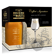 Rivière du Mât - Rhum hors d'âge - Grande Réserve - Coffret 2 verres - 70cl - 40°