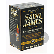 Saint James - Rhum vieux - Cubi - 2L - 42°