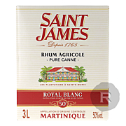Saint James - Rhum blanc - Royal Blanc - Cubi - 3L - 50°