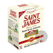 Saint James - Rhum blanc - Cubi - 3L - 40°