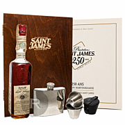 Saint James - Rhum hors d'âge - Millésime 1937 - Coffret bois et accessoires + 1 livre offert - 50cl - 43°