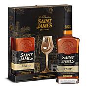 Saint James - Rhum très vieux - VSOP - Coffret 2 verres - 70cl - 43°