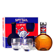 Spytail - Rhum vieux - Cognac barrel - Coffret 2 verres - 70cl - 40°