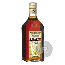 Bally - Rhum hors d'âge - Millésime 2002 - 70cl - 43°