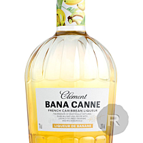 Clément - Liqueur - Bana Canne - Liqueur de Banane - 70cl - 25°