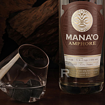 Mana'o - Rhum blanc - Pur Jus de canne bio - Amphore - 70cl - 54,2°