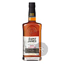 Saint James - Rhum hors d'âge - Single Cask - Millésime 2003 - 70cl - 42,3°