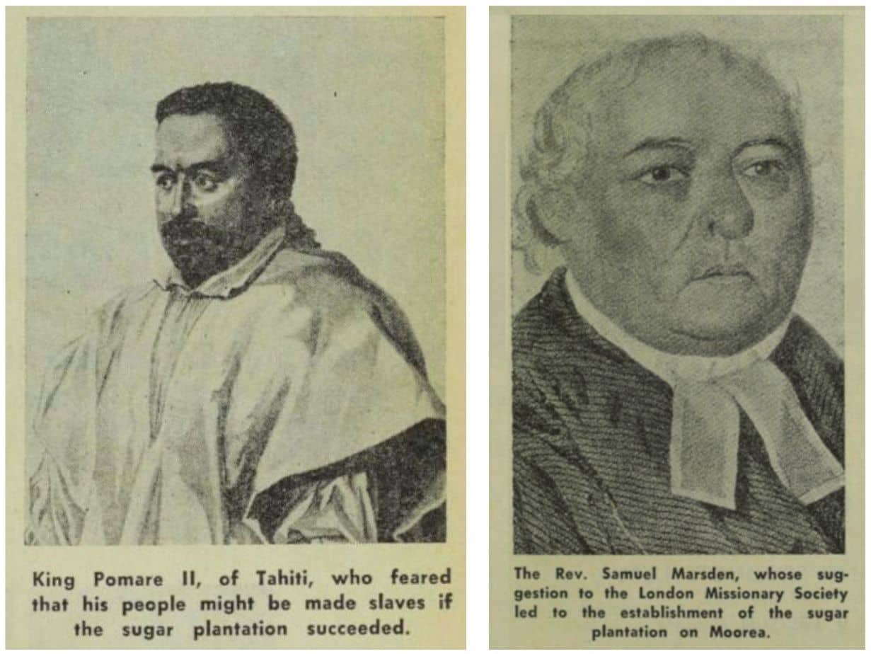 King Pomare et Reverend Samuel Marsden