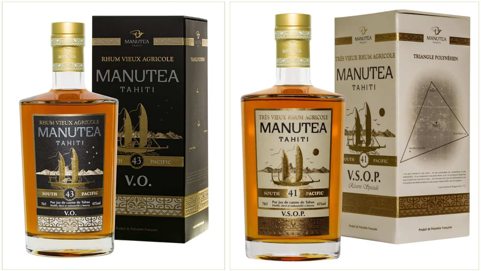 Rhum Manutea V.O. et V.S.O.P