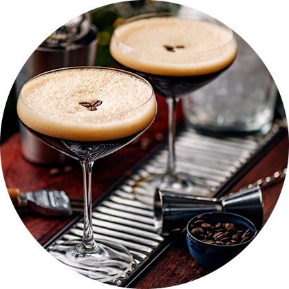 Cocktail Espresso Martini à base de Vodka