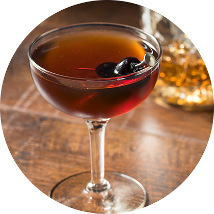 Cocktail Manhattan à base de Whisky