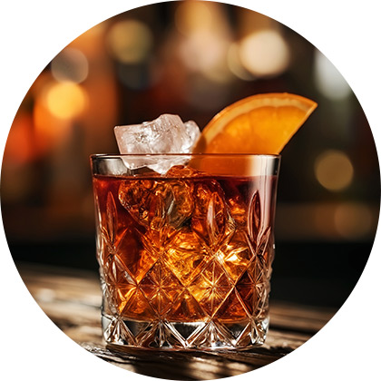 Cocktail Old Fashioned à base de Whisky
